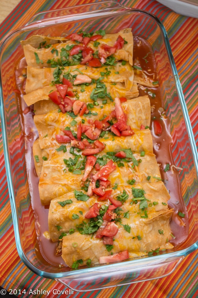 Tyler Florence's Chicken Enchiladas