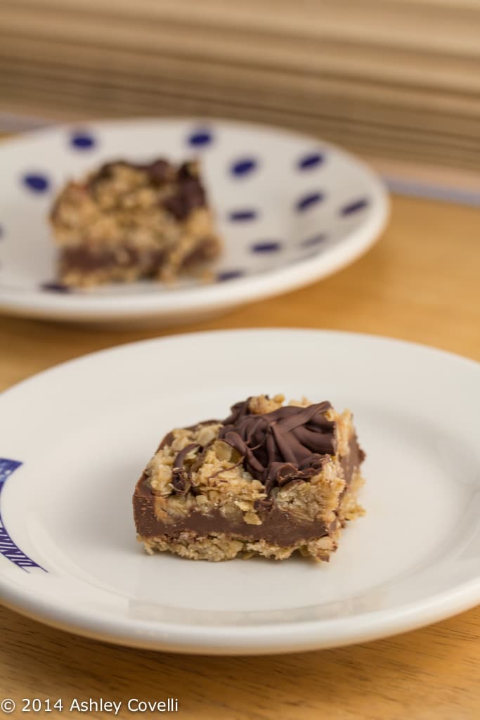 No Bake Chocolate Oat Bars