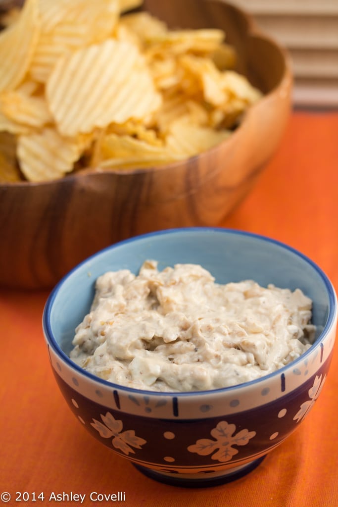 Pan-Fried Onion Dip