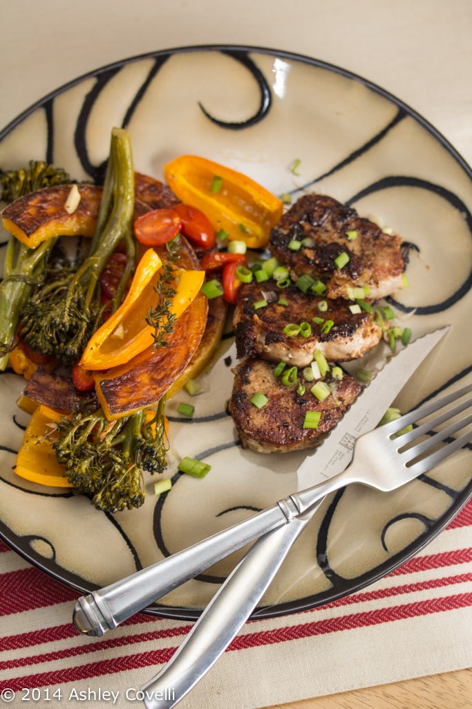 Pork Medallions with Ruth Ann's Muskego Ave Seasoning