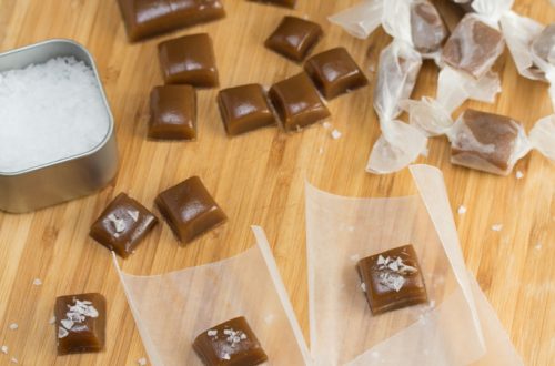Bourbon Salted Caramel Candy