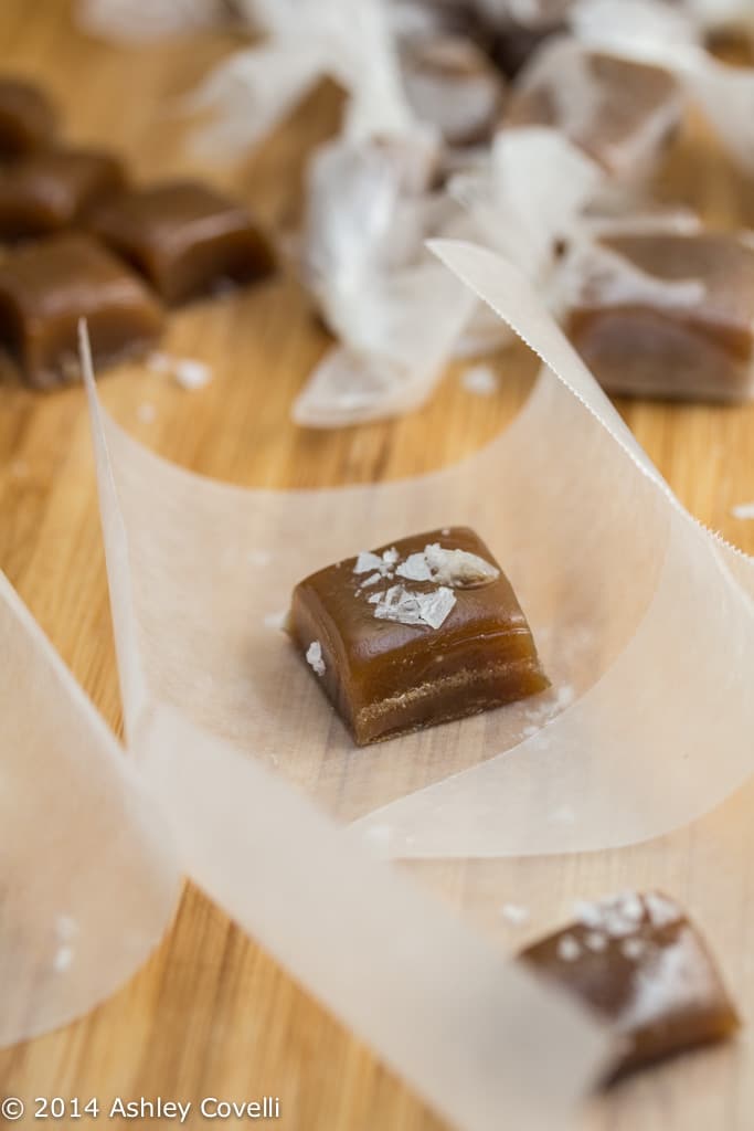 Bourbon Salted Caramel Candy