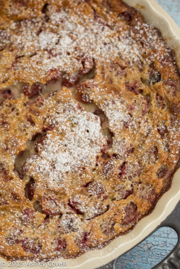 Brandied Cherry Clafouti