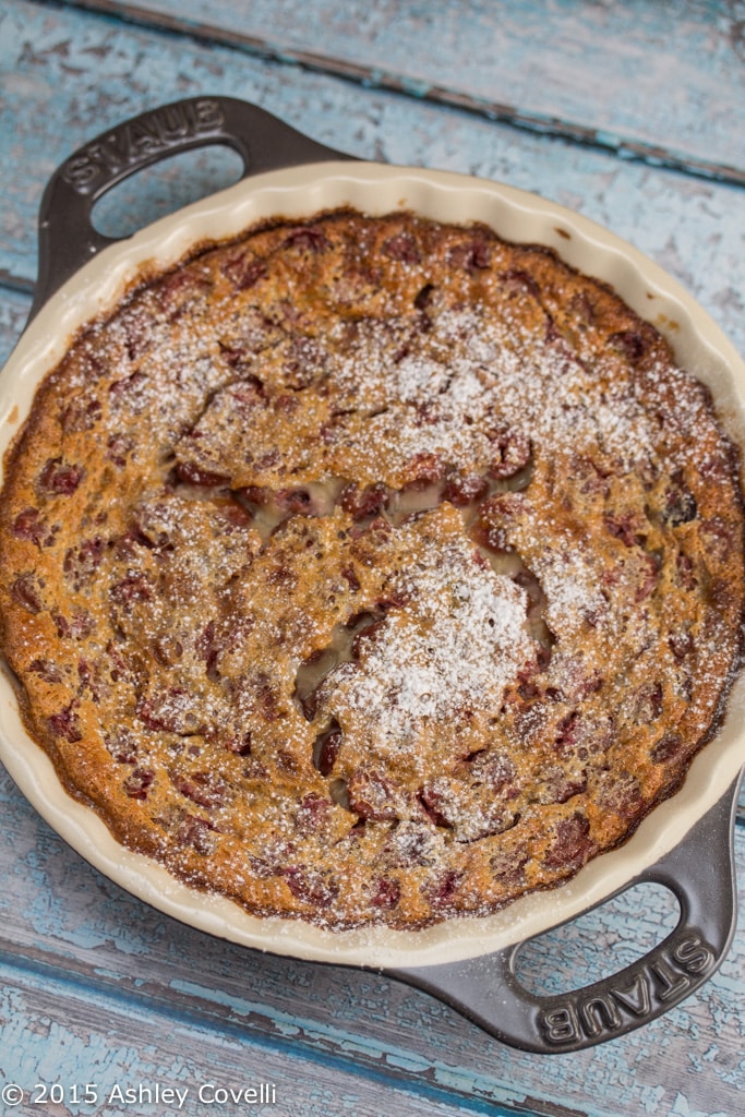 Brandied Cherry Clafouti