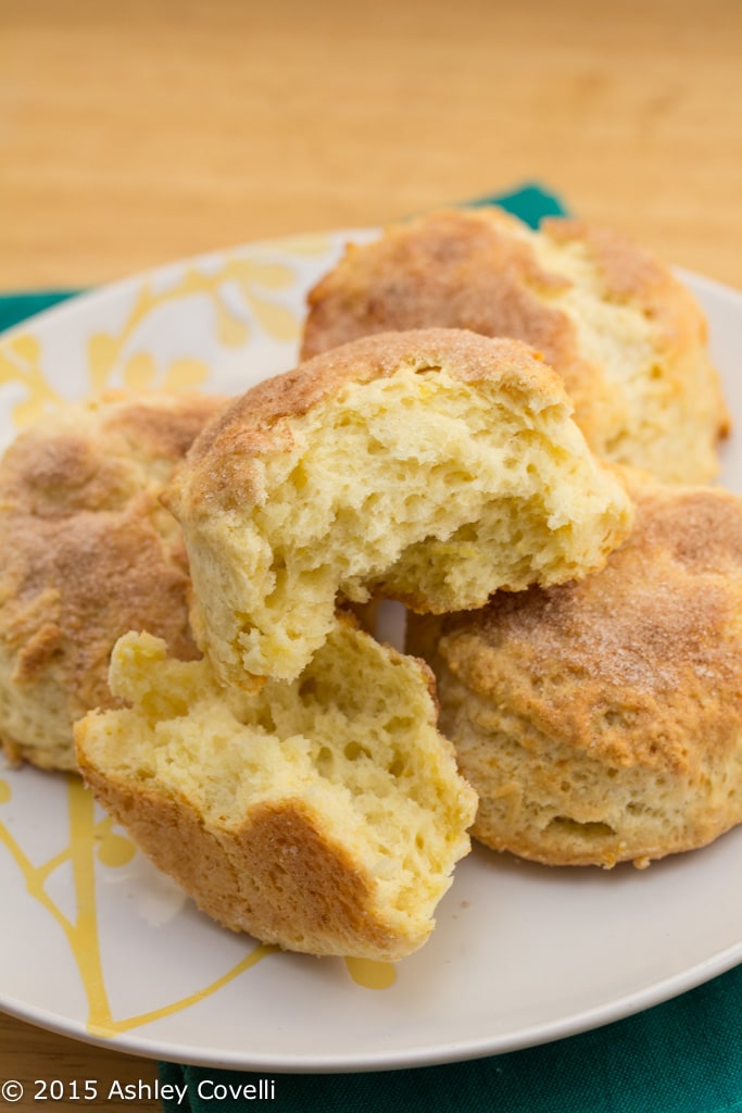 Old-Fashioned Lemon Cream Scones