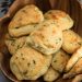 30 Minute Sage and Onion Parker House Rolls