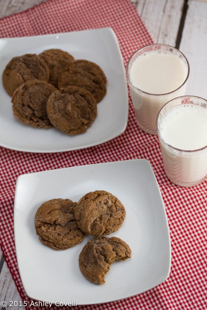 Soft Molasses Cookies