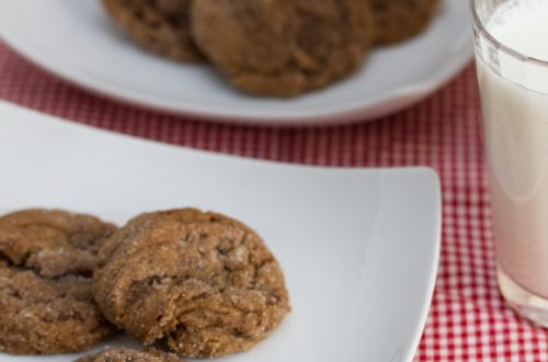 Soft Molasses Cookies