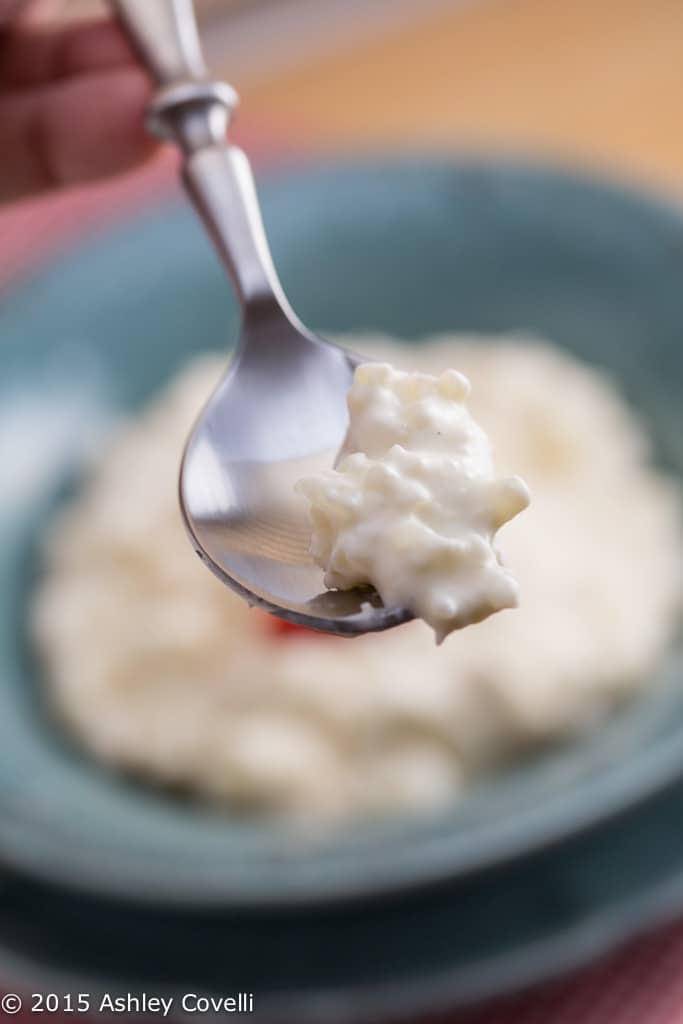 Rice Pudding with Stonyfield Vanilla Petite Crème