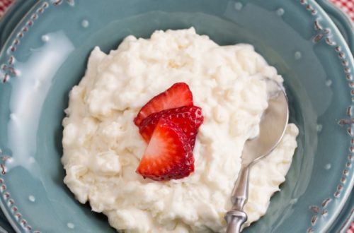 Rice Pudding with Stonyfield Vanilla Petite Crème