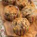 Skinny Banana Nut Chocolate Chip Muffins