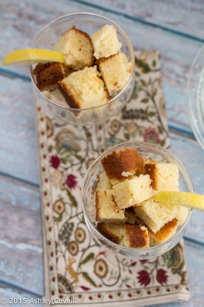 Iced Almond-Lemon Loaf Trifle