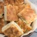 Bread bowl full of Anne Burrell's Focaccia.