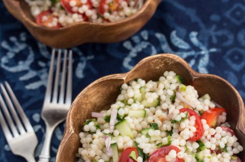 Israeli Couscous Tabbouleh