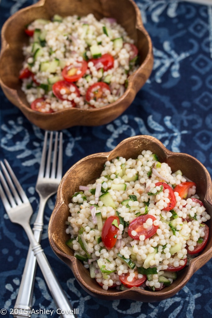 Israeli Couscous Tabbouleh