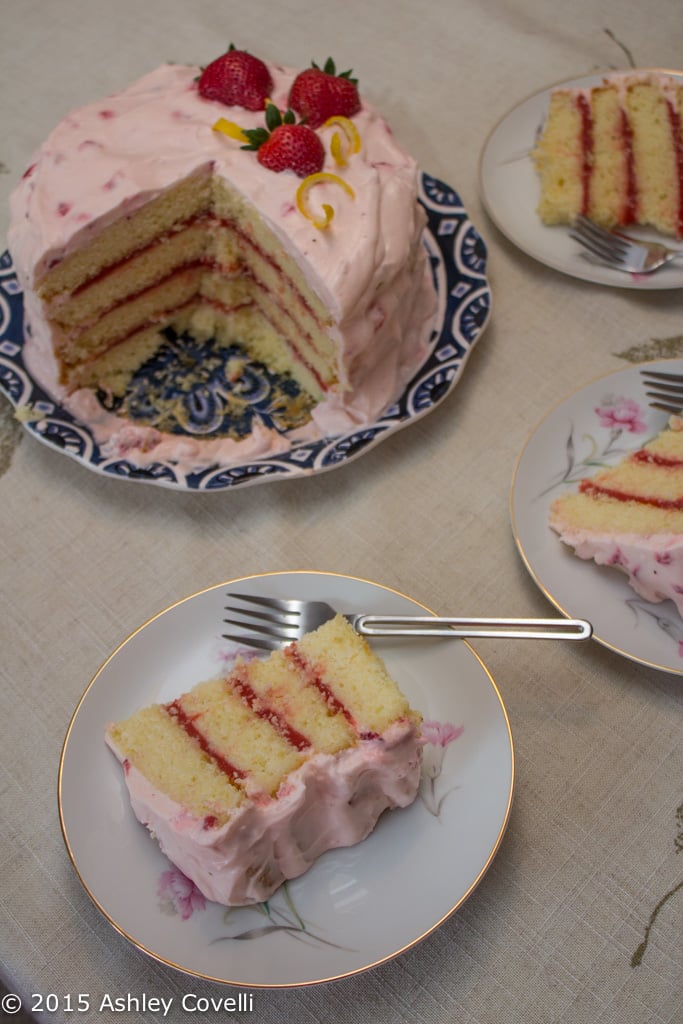 Strawberry-Lemonade Layer Cake