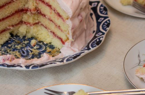 Strawberry-Lemonade Layer Cake