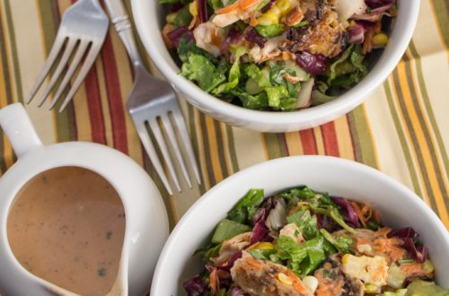 BBQ Ranch Chopped Chicken Salad