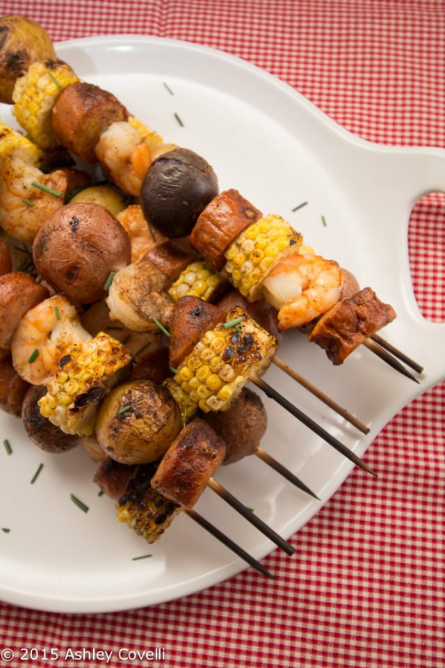 Low Country Boil Kabobs » Big Flavors from a Tiny Kitchen