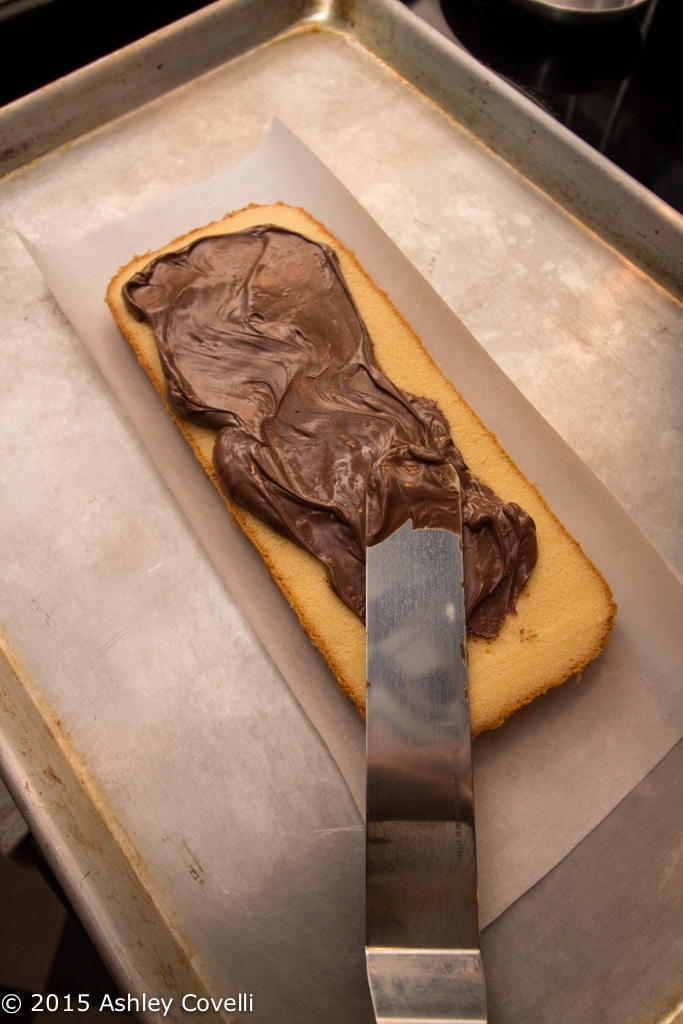 3 Layer Nutella S'mores Pound Cake