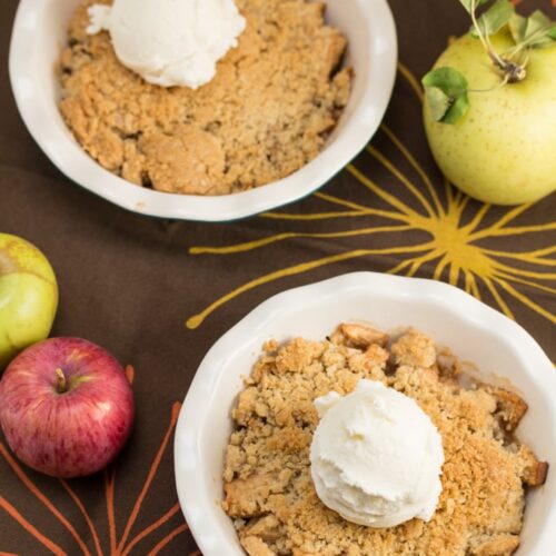 Sherry B's Apple Crisp for Two