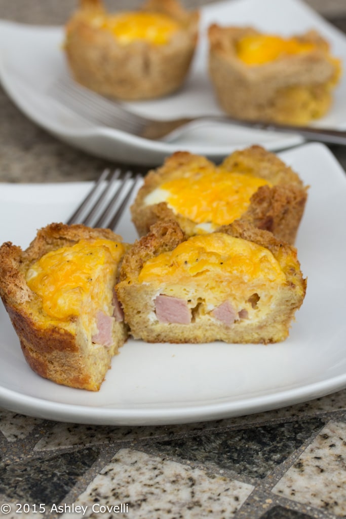 Ham-and-Cheese Muffins