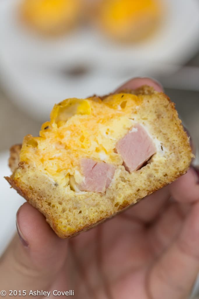 Ham-and-Cheese Muffins