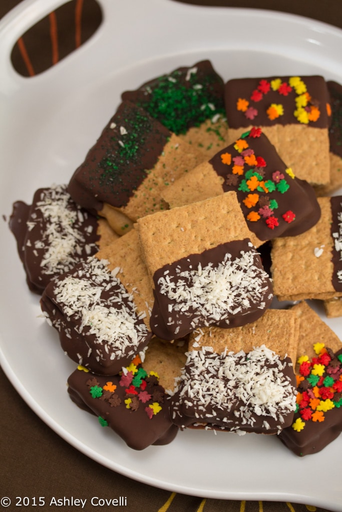 Frozen Chocolate Peanut Butter Banana Grahams