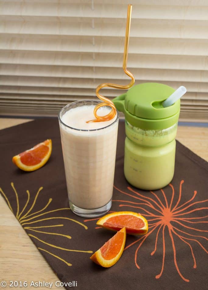 Mom & Tot Creamsicle Smoothies