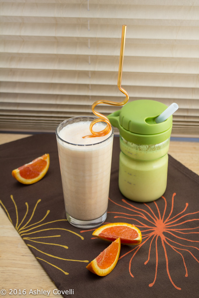 Mom & Tot Creamsicle Smoothies