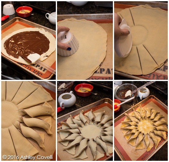 Dark Chocolate Pinwheel Step-by-Step