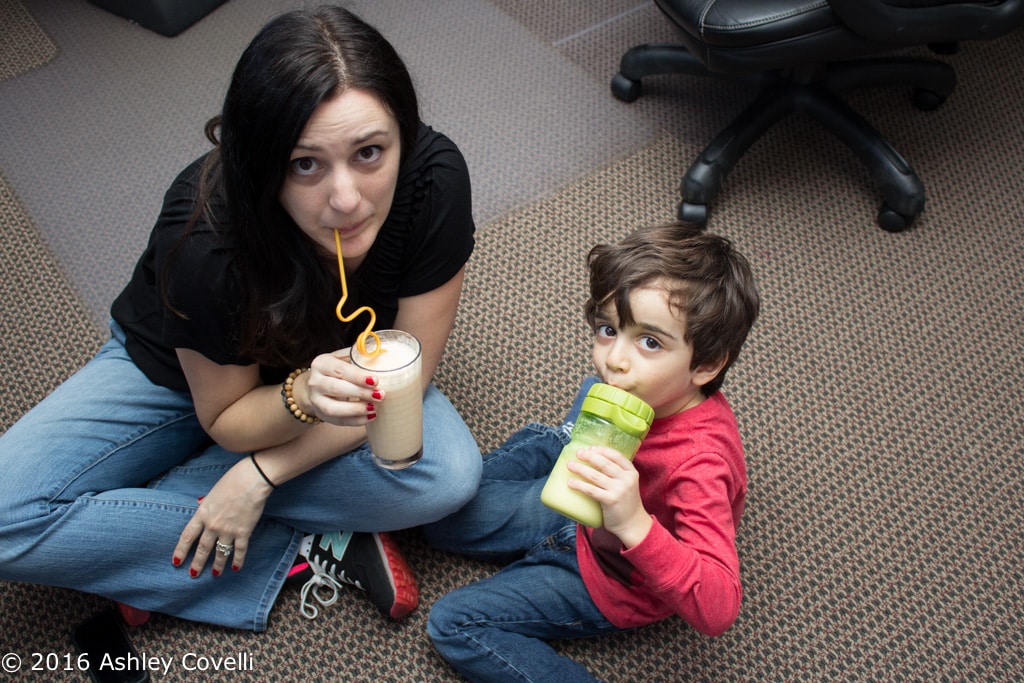 Mom & Tot Creamsicle Smoothies
