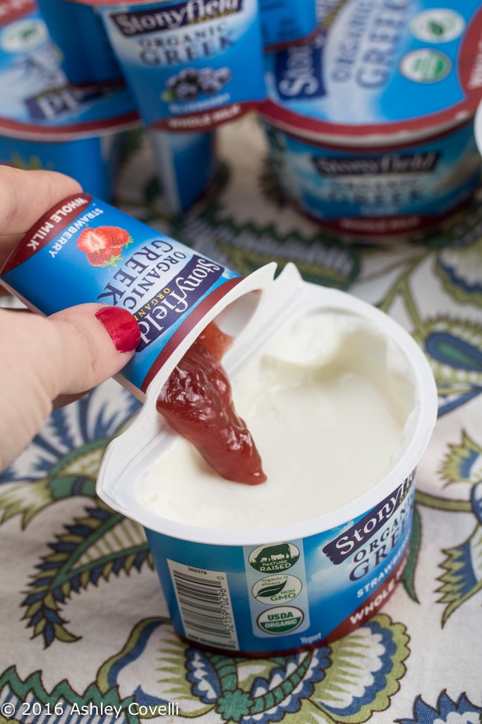 New Stonyfield Yogurt