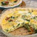Mediterranean Quiche Duo with Cucumber-Chickpea Salad