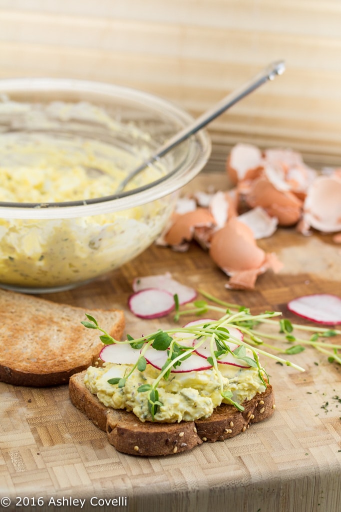 FrenchInspired Egg Salad Sandwiches » Big Flavors from a Tiny Kitchen