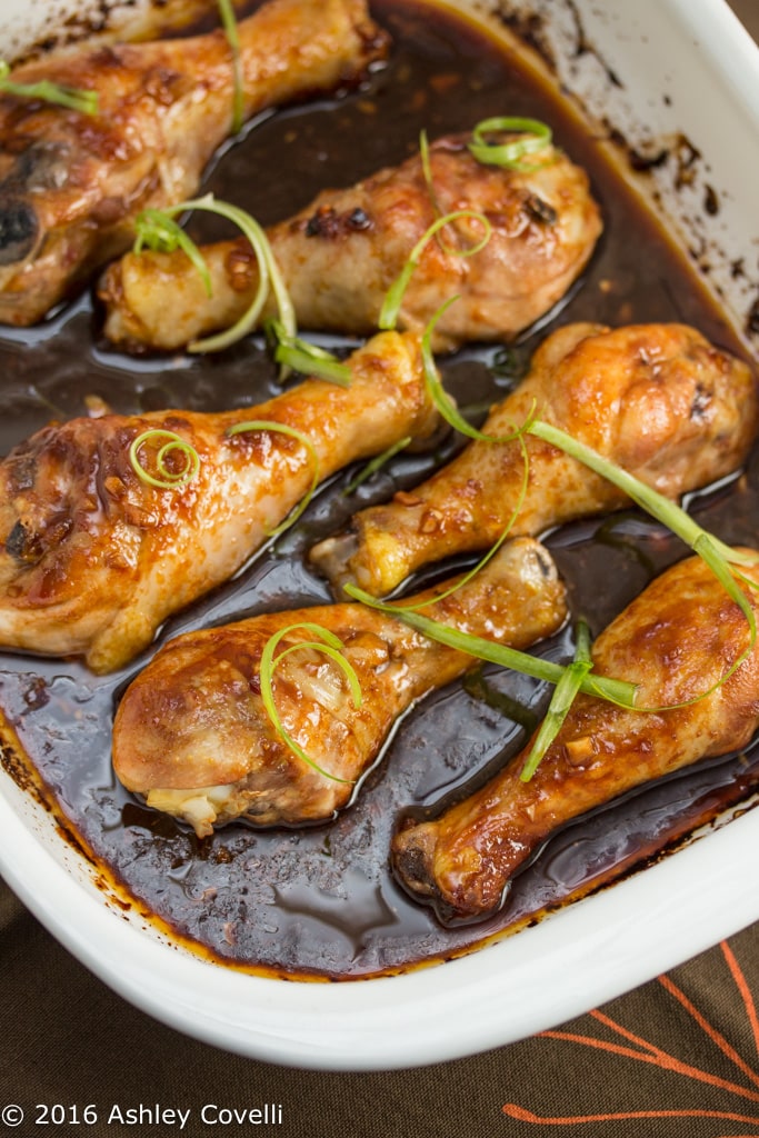 Sweet Asian Baked Chicken Drumsticks