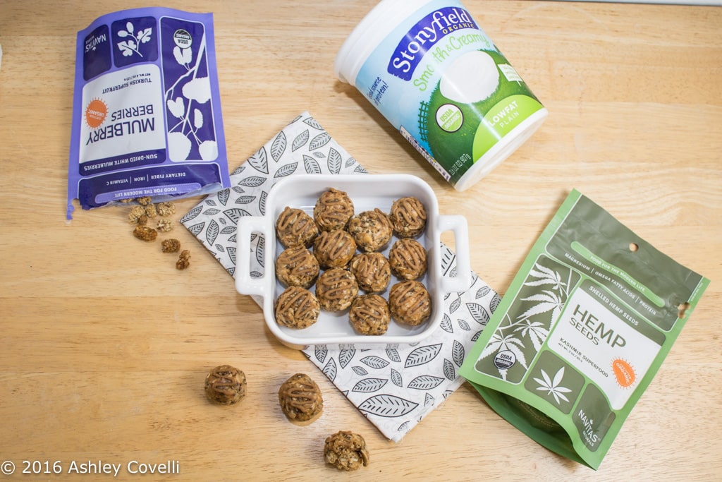 Mulberry-Hemp Energy Balls