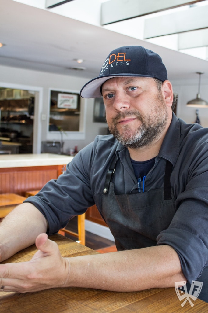 This installment of #BigFlavorsFromARestaurantKitchen features a favorite upscale coastal restaurant + raw bar in Bethany Beach, Delaware + Q&A with Chef Douglas Ruley, who shares his tips for successful seafood dishes.