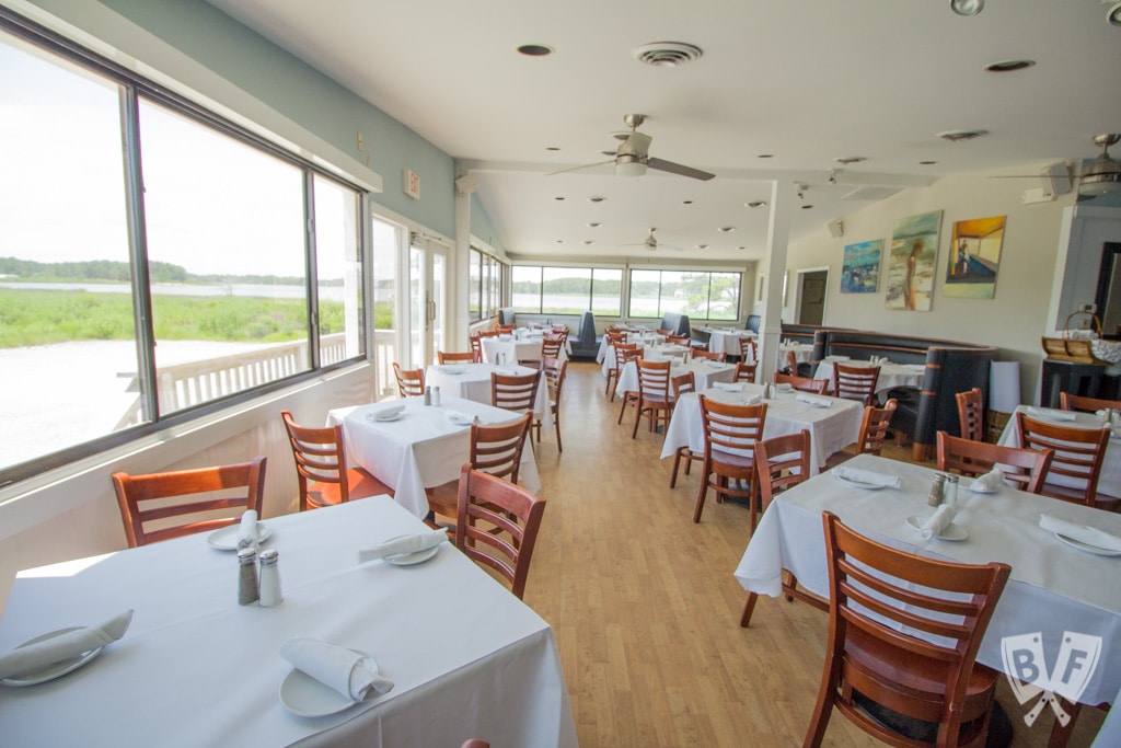 This installment of #BigFlavorsFromARestaurantKitchen features a favorite upscale coastal restaurant + raw bar in Bethany Beach, Delaware + Q&A with Chef Douglas Ruley, who shares his tips for successful seafood dishes.