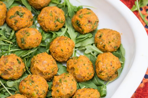 Mercimek Koftesi (Lentil Balls): Turkish red pepper paste adds deep, rich flavor to these hearty vegan bites!
