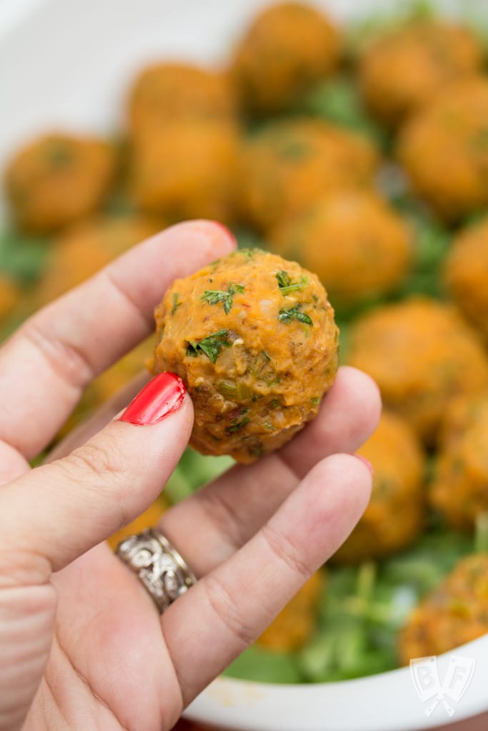 Mercimek Koftesi (Lentil Balls): Turkish red pepper paste adds deep, rich flavor to these hearty vegan bites!