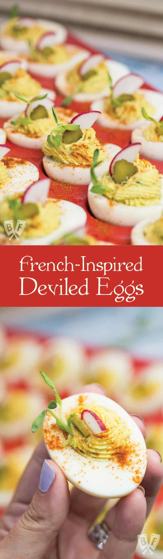 FrenchInspired Deviled Eggs » Big Flavors from a Tiny Kitchen