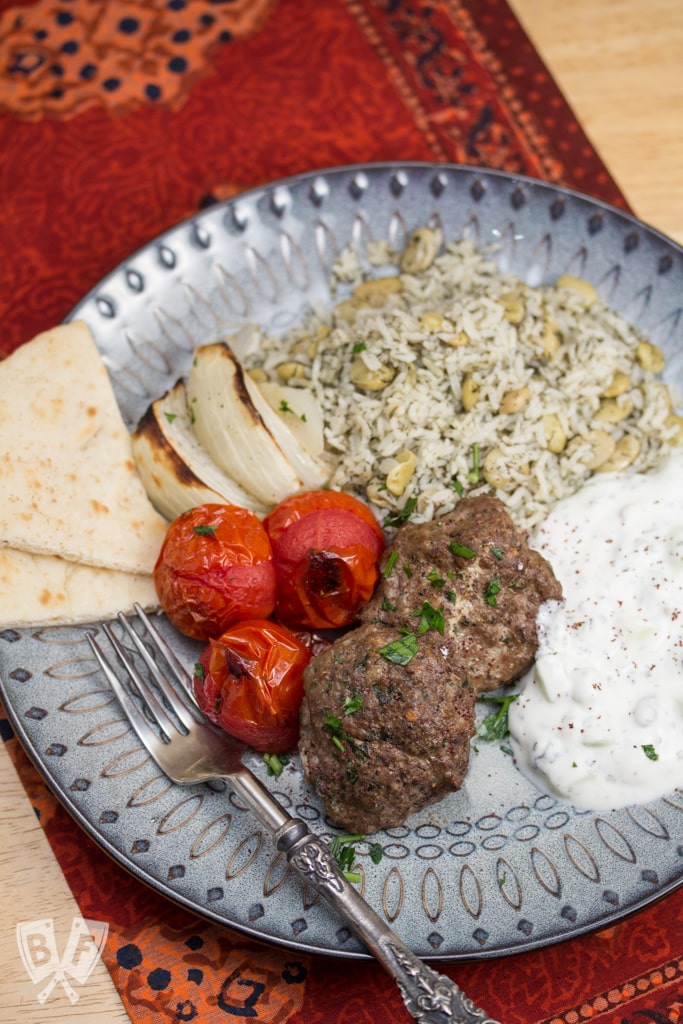 Mast-o-Khiar with Walnuts + Raisins: A cool, refreshing Persian side dish that's a family favorite!