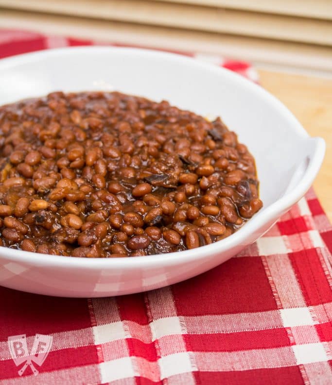 Instant Pot "Baked" Beans: Bacon and molasses take this sweet-and-salty side dish to the next level!