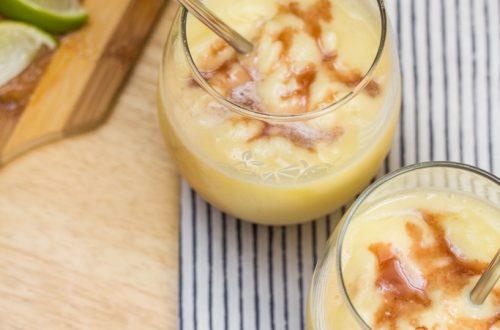 Pineapple-Pear Rum Slush: Channel warm weather all year long with these boozy treats + ideas to help stock your bar like a pro!