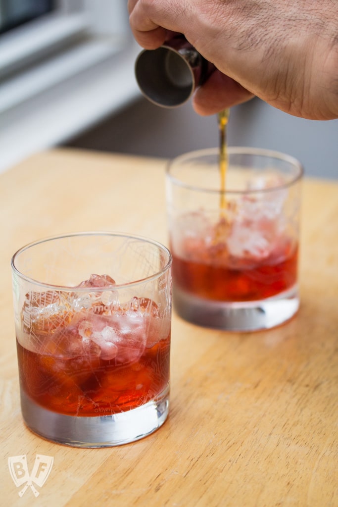 The Ultimate Negroni: Gin, vermouth & Campari come together in this classic cocktail.