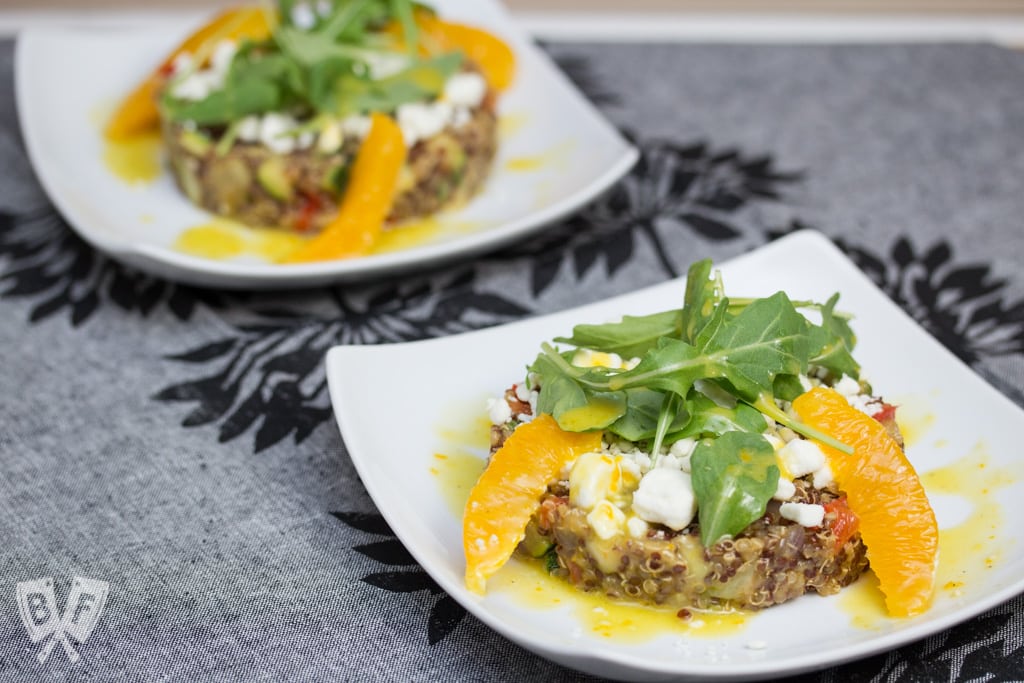 Bistro Salad and the use of Ring Molds in Presentation