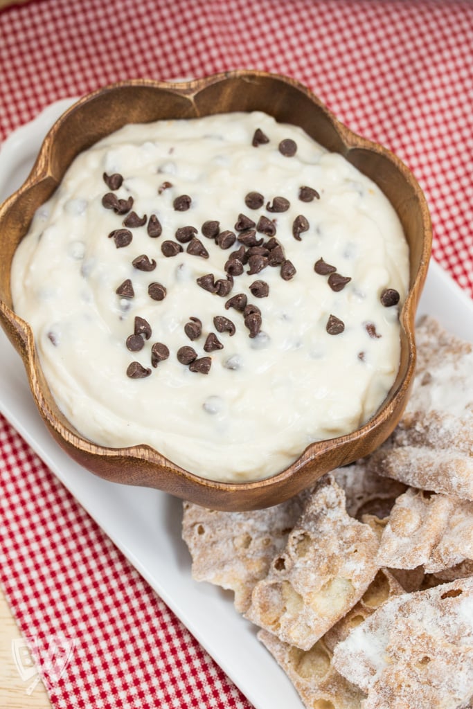 Orange Scented Cannoli Dip: This classic Italian pastry is now a decadent dip - perfect for entertaining or any time you need a quick & easy dessert recipe for a crowd!