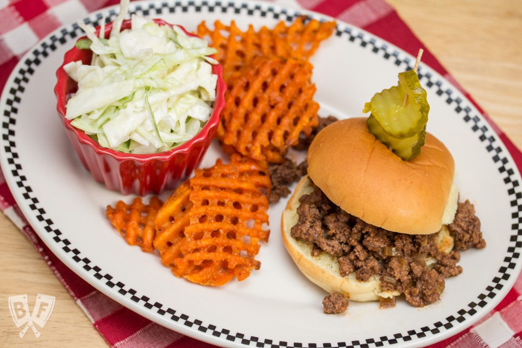 Our Favorite Sloppy Joe Sandwiches: Old fashioned comfort food at its best! Sloppy Joes are an easy weeknight meal that’s always a hit. Try switching the ground beef for turkey or bison next!