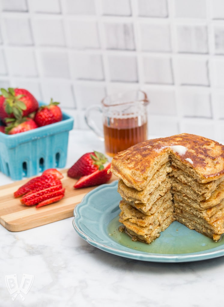 Our Favorite Buttermilk Pancakes: The fluffiest pancakes you’ve ever had are less than 30 minutes away! These light, airy buttermilk pancakes are hands-down one of our favorite breakfast recipes.